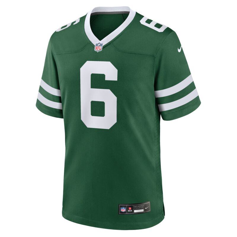 Thomas Morstead New York Jets Team Game Jersey - Legacy Green - Image 2