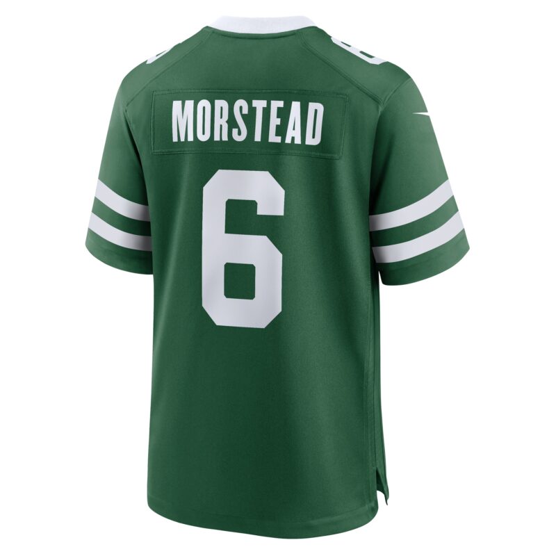 Thomas Morstead New York Jets Team Game Jersey - Legacy Green - Image 3