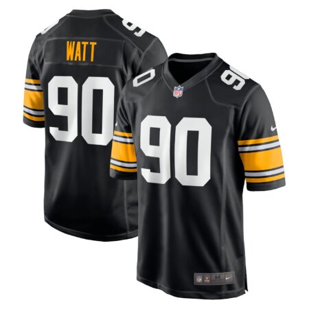 T.J. Watt Pittsburgh Steelers Alternate Game Jersey - Black