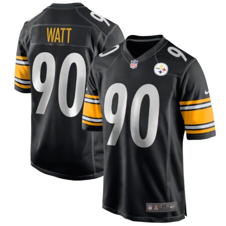 T.J. Watt Pittsburgh Steelers Game Jersey - Black