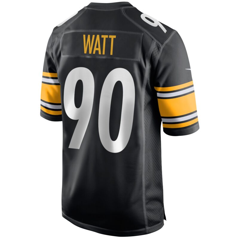 T.J. Watt Pittsburgh Steelers Game Jersey - Black - Image 3