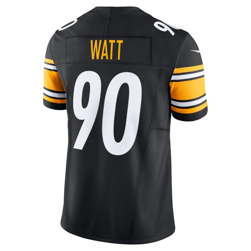 T.J. Watt Pittsburgh Steelers Vapor F.U.S.E. Limited Jersey - Black - Image 3