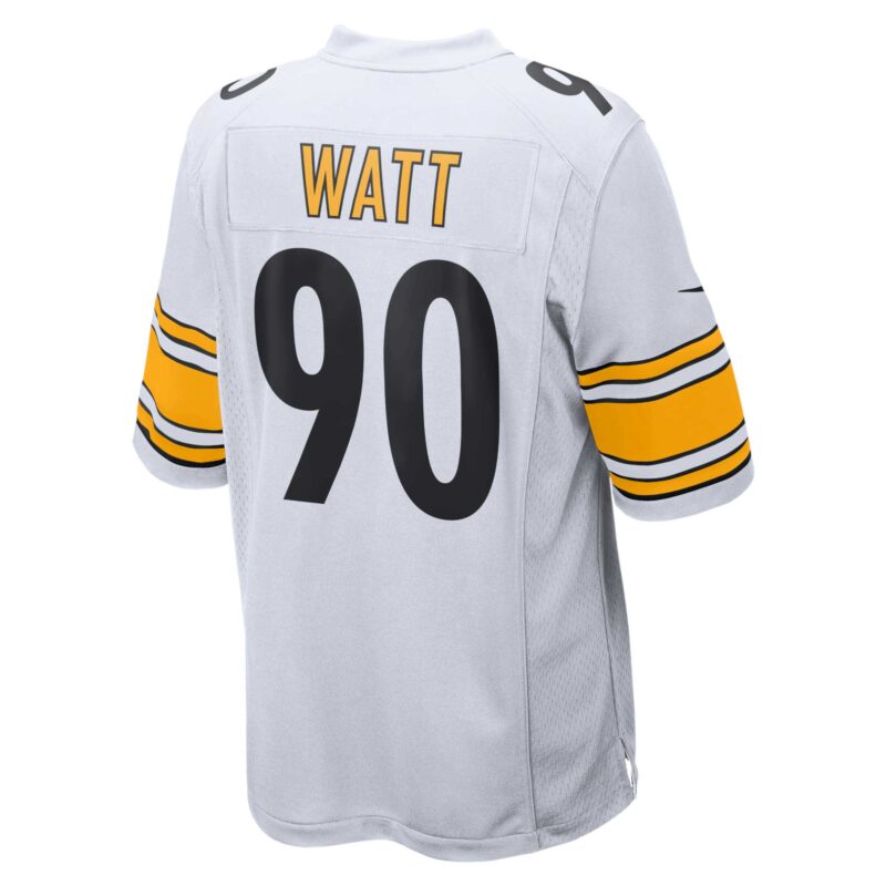 T.J. Watt Pittsburgh Steelers Game Jersey - White - Image 3