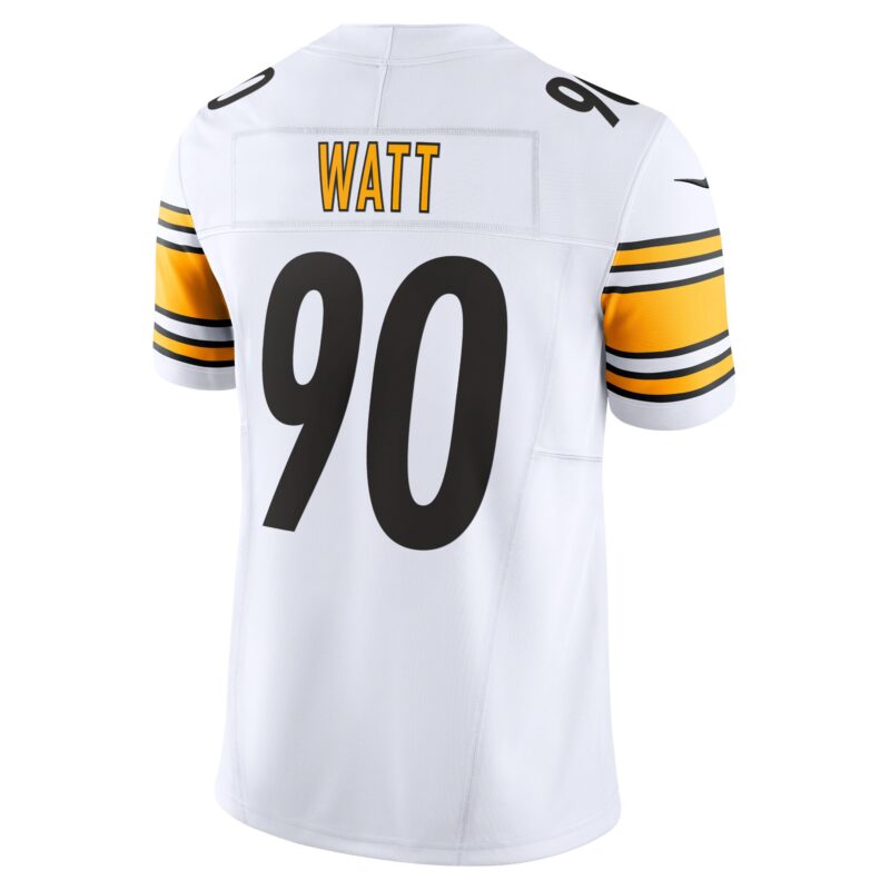 T.J. Watt Pittsburgh Steelers Vapor F.U.S.E. Limited Jersey - White - Image 3