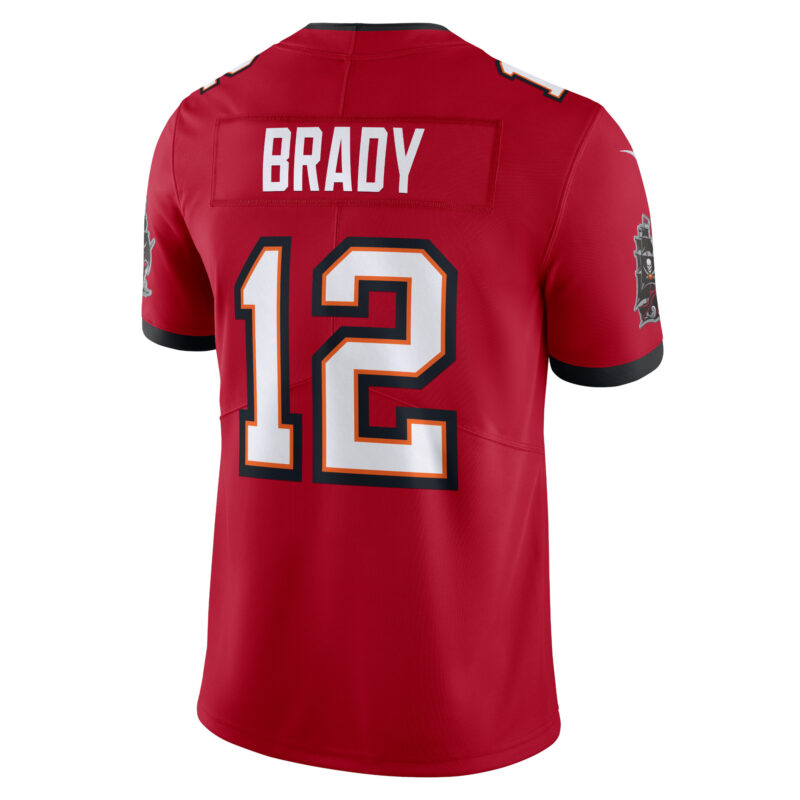 Tom Brady Tampa Bay Buccaneers Vapor Untouchable Limited Jersey - Red - Image 3