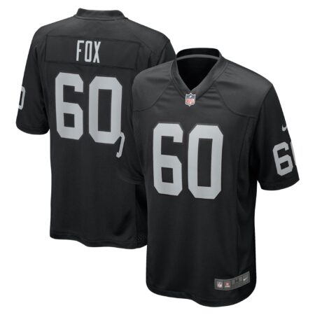 Tomari Fox Las Vegas Raiders Team Game Jersey - Black