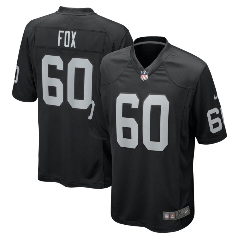 Tomari Fox Las Vegas Raiders Team Game Jersey - Black