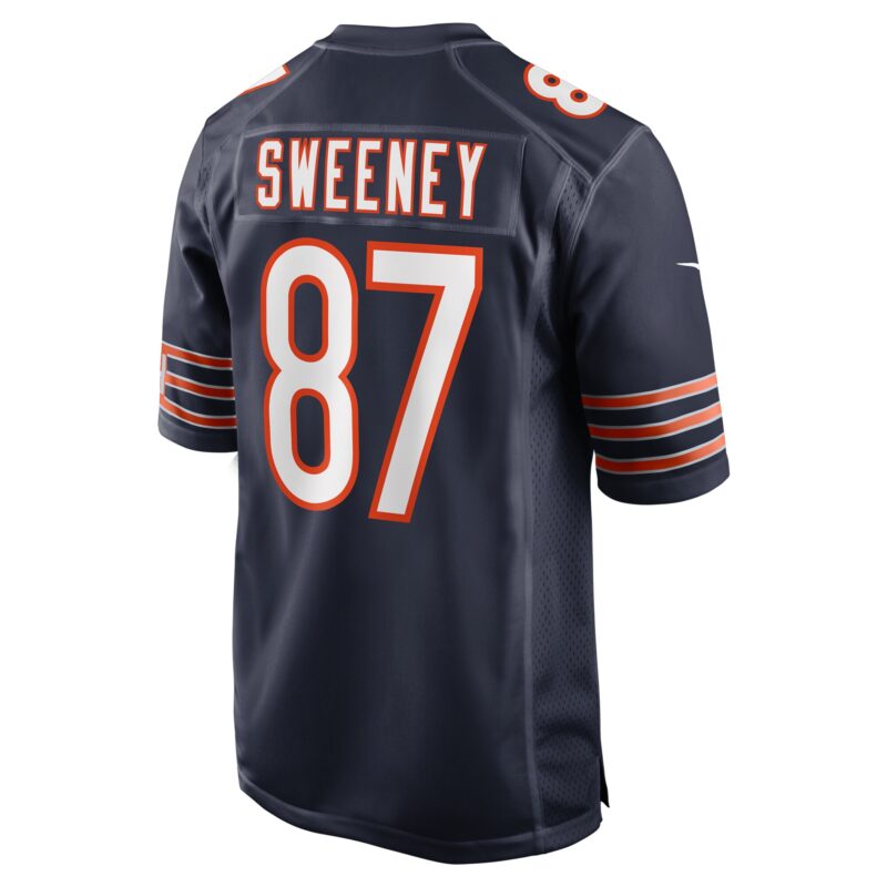 Tommy Sweeney Chicago Bears Game Jersey - Navy - Image 3