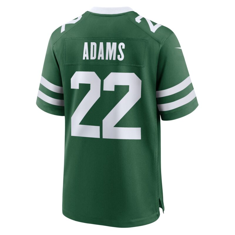 Tony Adams New York Jets Team Game Jersey - Legacy Green - Image 3