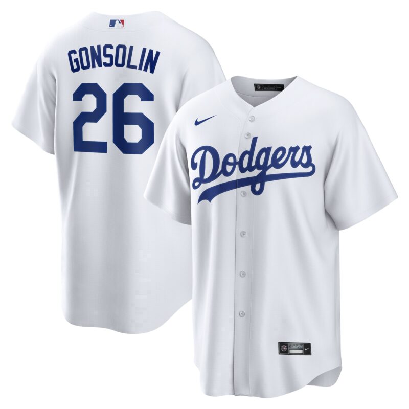 Tony Gonsolin Los Angeles Dodgers Home Jersey - White