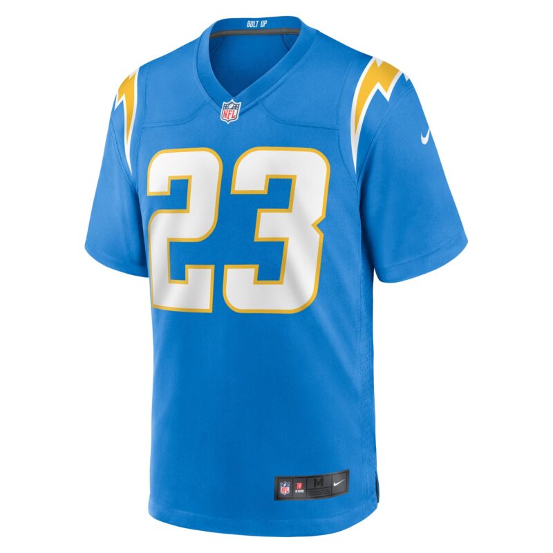 Tony Jefferson Los Angeles Chargers Team Game Jersey - Powder Blue - Image 2