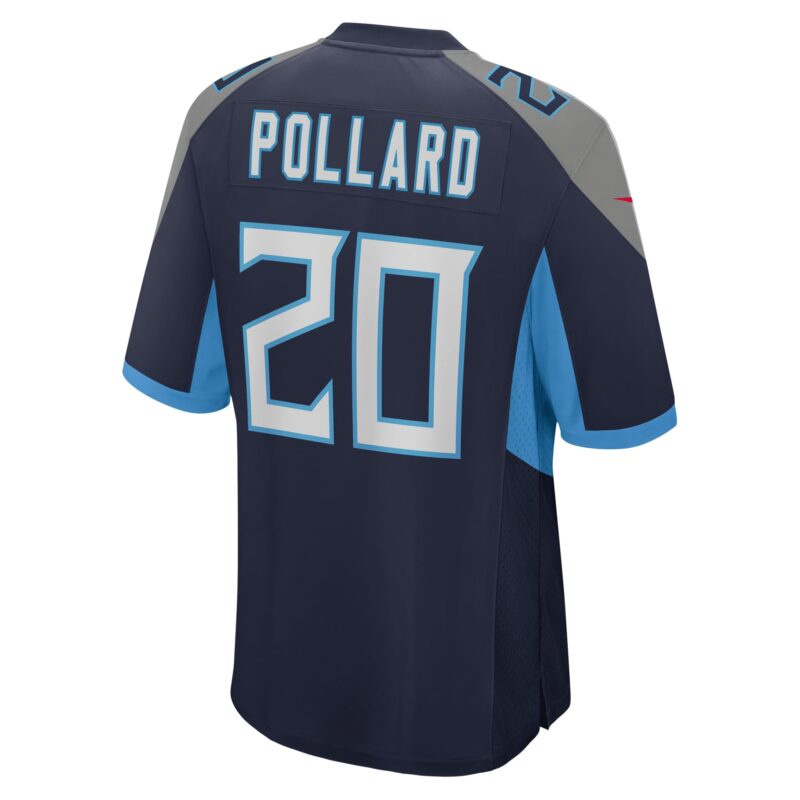 Tony Pollard Tennessee Titans Game Jersey - Navy - Image 3