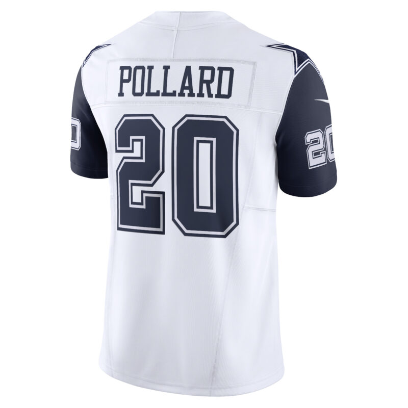 Tony Pollard Dallas Cowboys Vapor F.U.S.E. Limited Jersey - White - Image 3