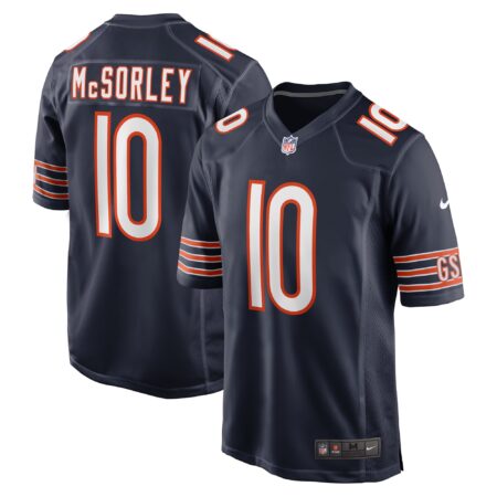 Trace McSorley Chicago Bears Team Game Jersey - Navy