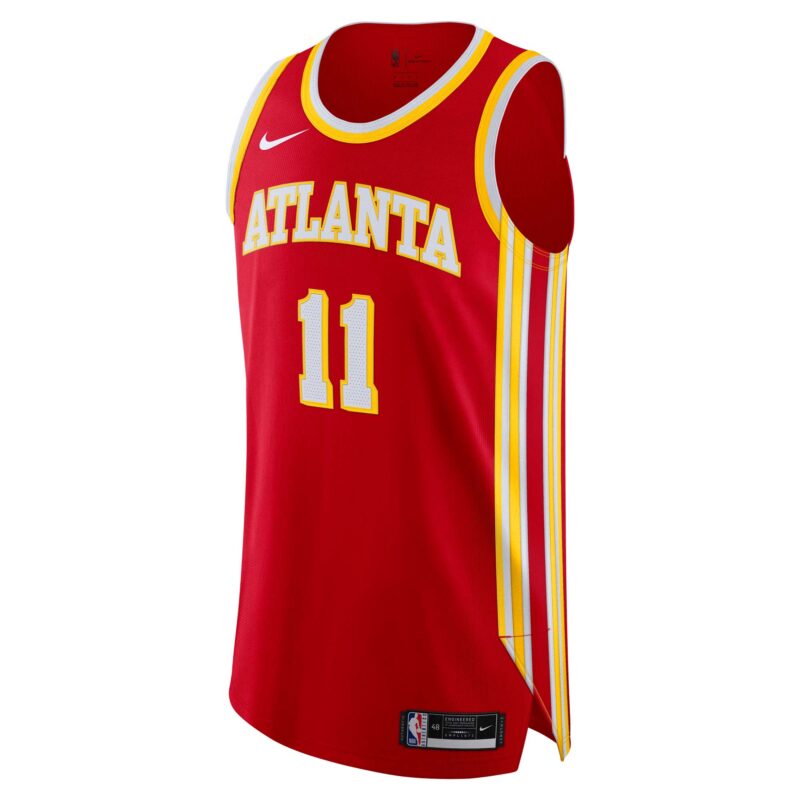 Trae Young Atlanta Hawks Jersey - Icon Edition - Red - Image 2