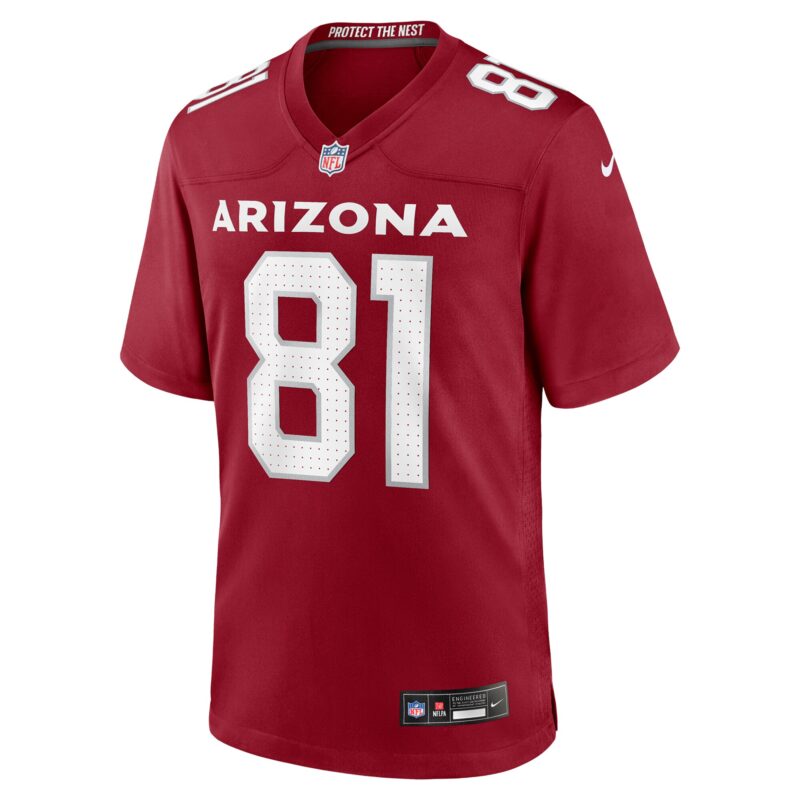 Travis Vokolek Arizona Cardinals Team Game Jersey - Cardinal - Image 2