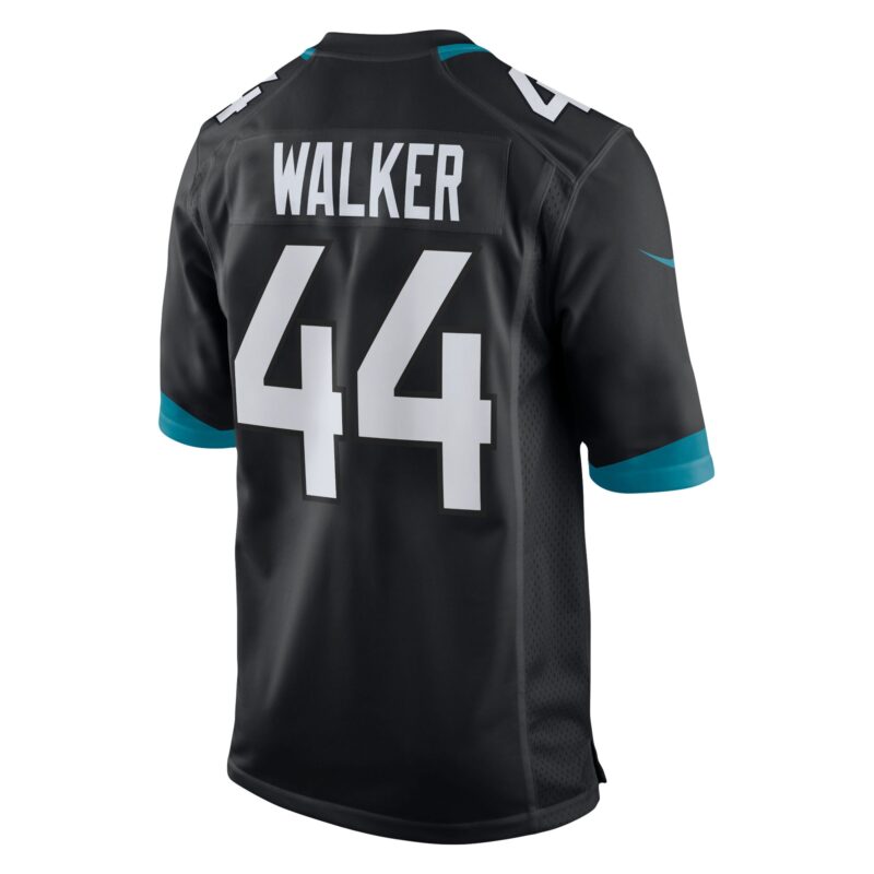 Travon Walker Jacksonville Jaguars Player Game Jersey - Black - Image 3