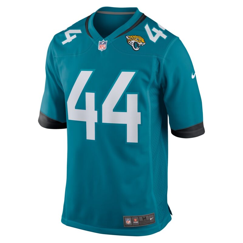 Travon Walker Jacksonville Jaguars Player Game Jersey - Teal - Image 2