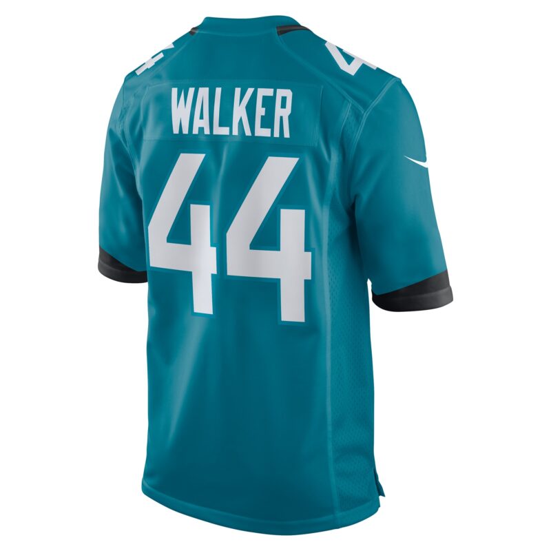 Travon Walker Jacksonville Jaguars Player Game Jersey - Teal - Image 3