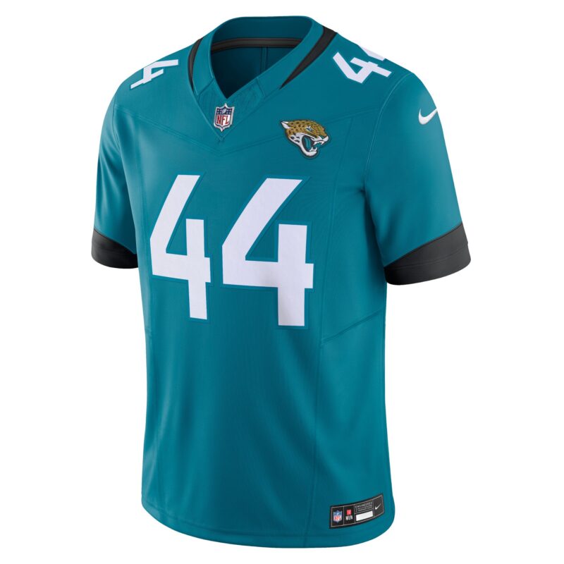 Travon Walker Jacksonville Jaguars Vapor F.U.S.E. Limited Jersey - Teal - Image 2