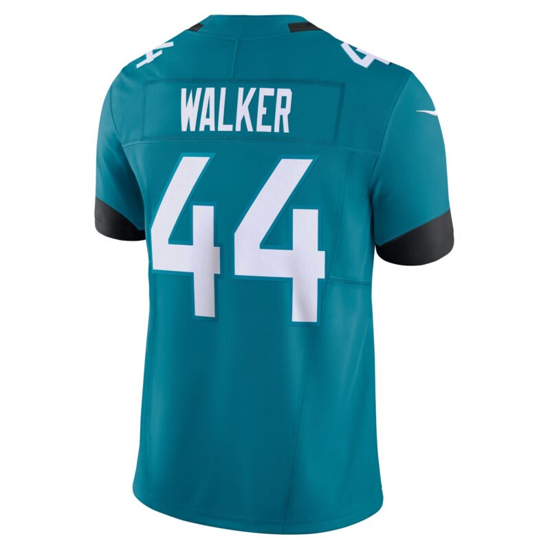 Travon Walker Jacksonville Jaguars Vapor F.U.S.E. Limited Jersey - Teal - Image 3