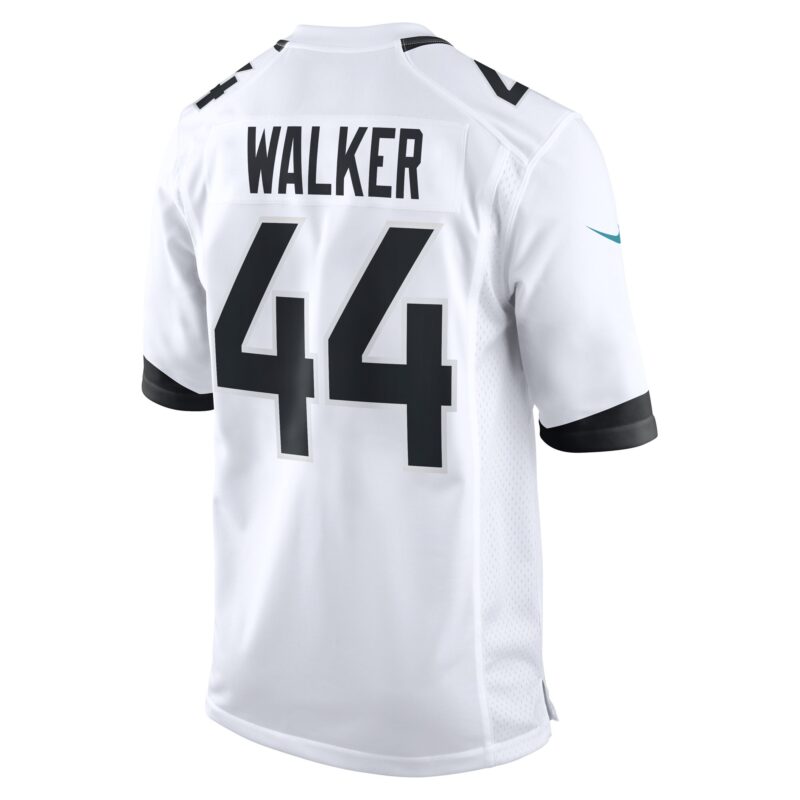 Travon Walker Jacksonville Jaguars Player Game Jersey - White - Image 3
