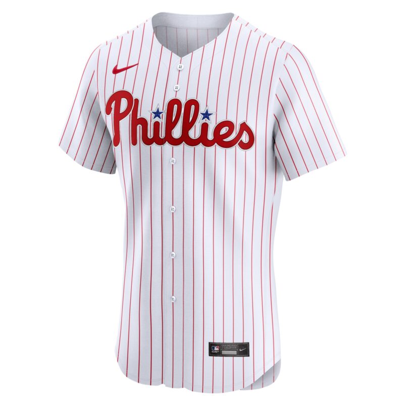 Trea Turner Philadelphia Phillies Home Elite Jersey - White - Image 2