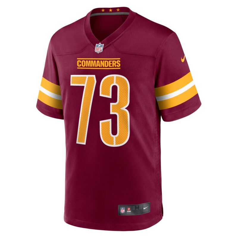 Trent Scott Washington Commanders Game Jersey - Burgundy - Image 2