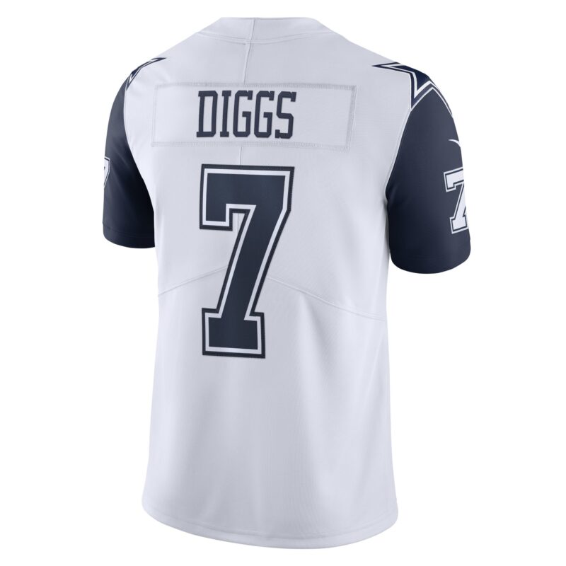 Trevon Diggs Dallas Cowboys Limited Vapor Jersey - White - Image 3
