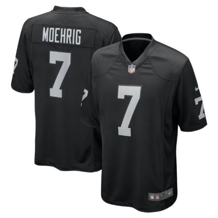 Tre'von Moehrig Las Vegas Raiders Team Game Jersey - Black