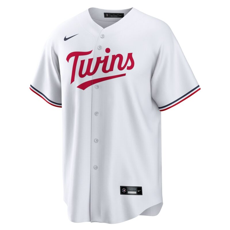 Trevor Larnach Minnesota Twins Home Jersey - White - Image 2