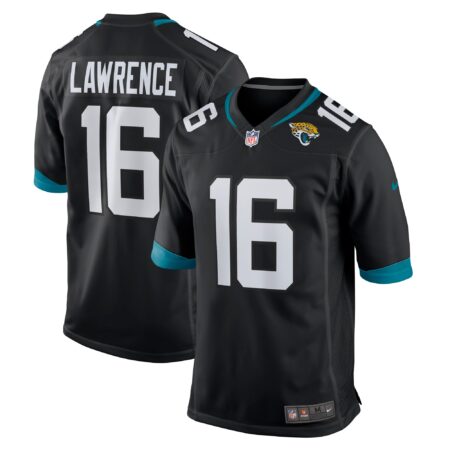 Trevor Lawrence Jacksonville Jaguars Alternate Player Game Jersey - Black