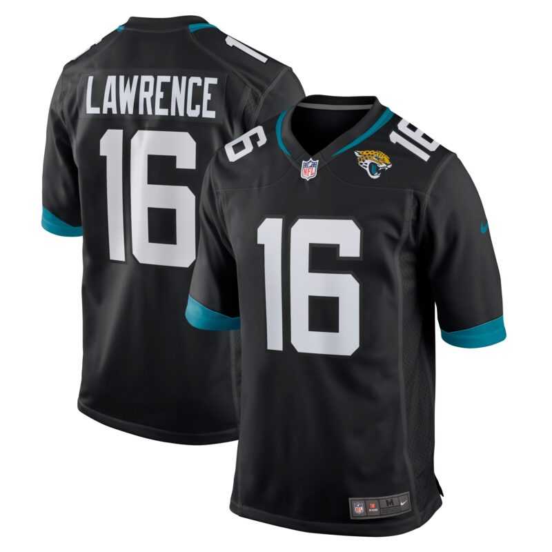 Trevor Lawrence Jacksonville Jaguars Alternate Player Game Jersey - Black