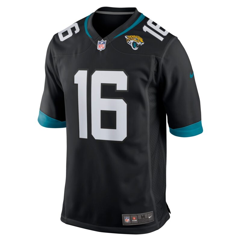 Trevor Lawrence Jacksonville Jaguars Alternate Player Game Jersey - Black - Image 2