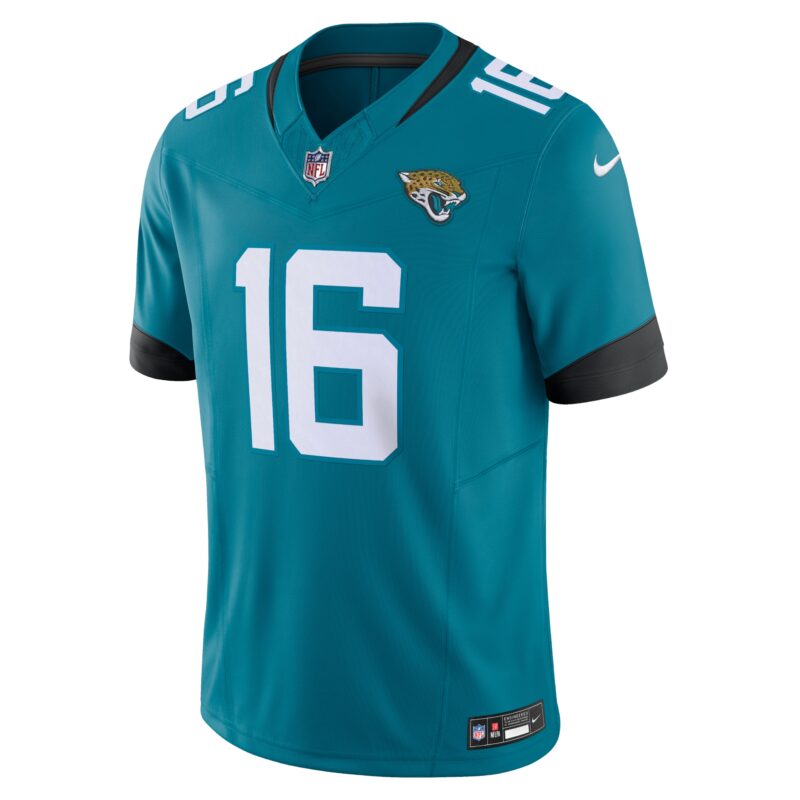 Trevor Lawrence Jacksonville Jaguars Vapor F.U.S.E. Limited Jersey - Teal - Image 2