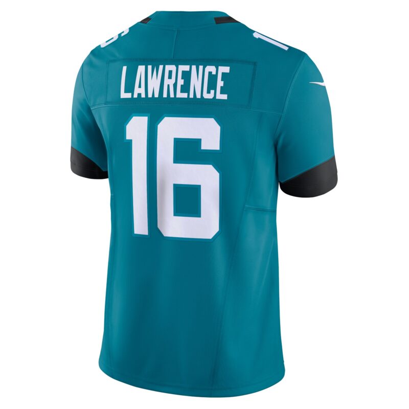Trevor Lawrence Jacksonville Jaguars Vapor F.U.S.E. Limited Jersey - Teal - Image 3