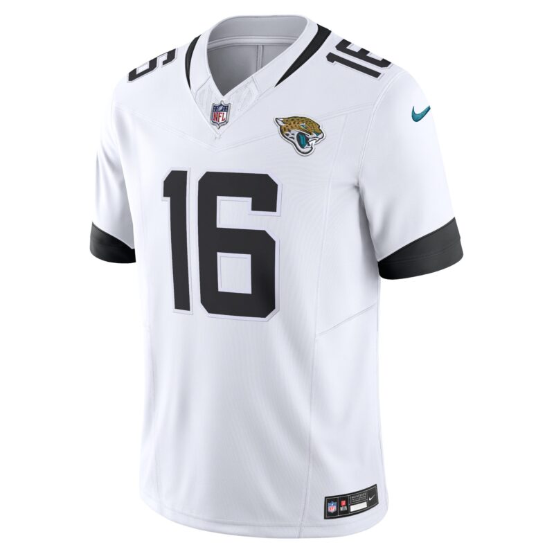 Trevor Lawrence Jacksonville Jaguars Vapor F.U.S.E. Limited Jersey - White - Image 2