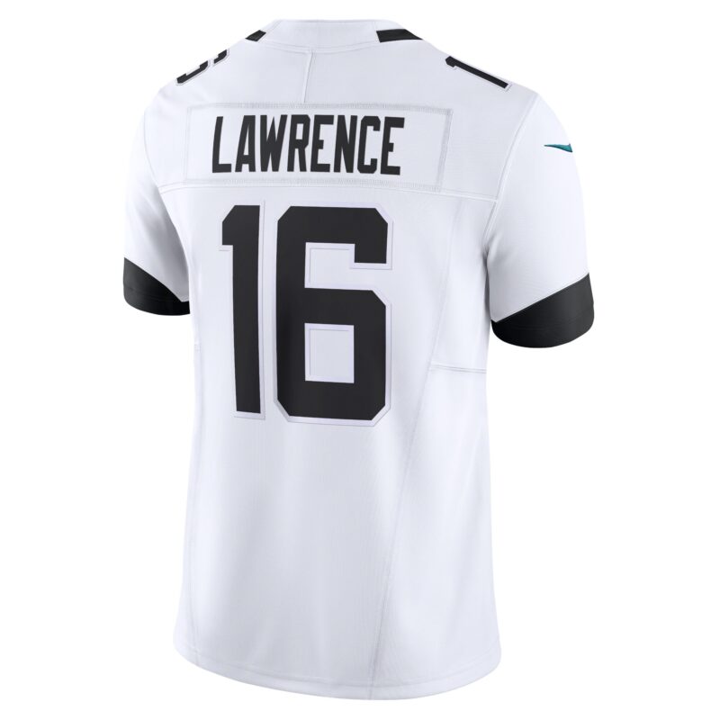 Trevor Lawrence Jacksonville Jaguars Vapor F.U.S.E. Limited Jersey - White - Image 3