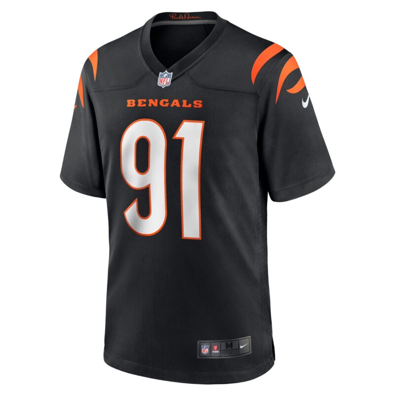 Trey Hendrickson Cincinnati Bengals Game Jersey - Black - Image 2