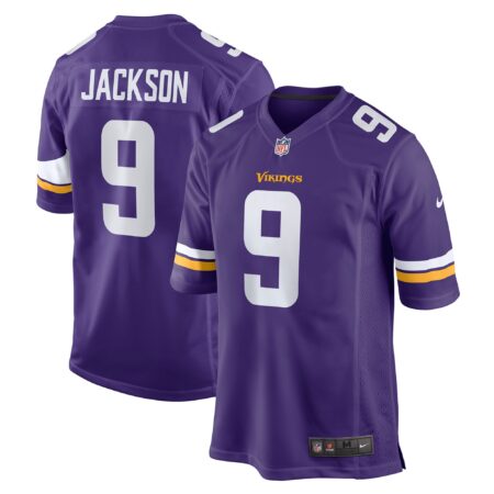 Trishton Jackson Minnesota Vikings Game Jersey - Purple