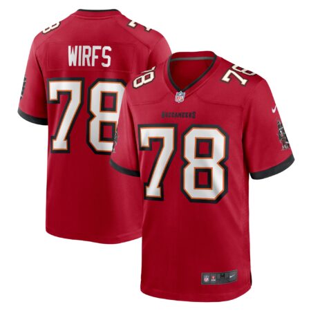 Tristan Wirfs Tampa Bay Buccaneers Game Jersey - Red