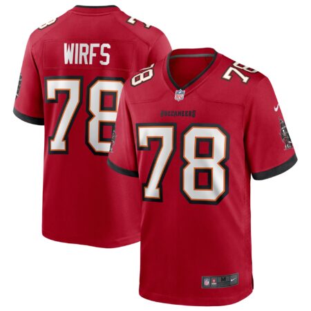 Tristan Wirfs Tampa Bay Buccaneers Player Game Jersey - Red