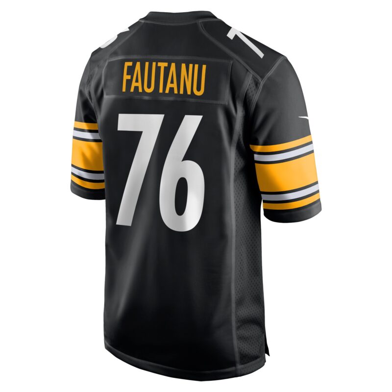 Troy Fautanu Pittsburgh Steelers Player Game Jersey - Black - Image 3