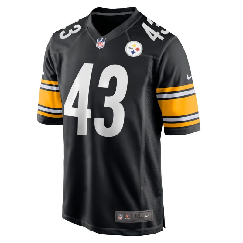 Troy Polamalu Pittsburgh Steelers Retired Player Game Jersey - Black - Image 2