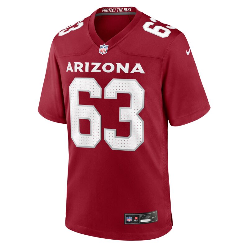 Trystan Colon Arizona Cardinals Team Game Jersey - Cardinal - Image 2