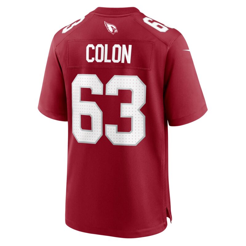 Trystan Colon Arizona Cardinals Team Game Jersey - Cardinal - Image 3