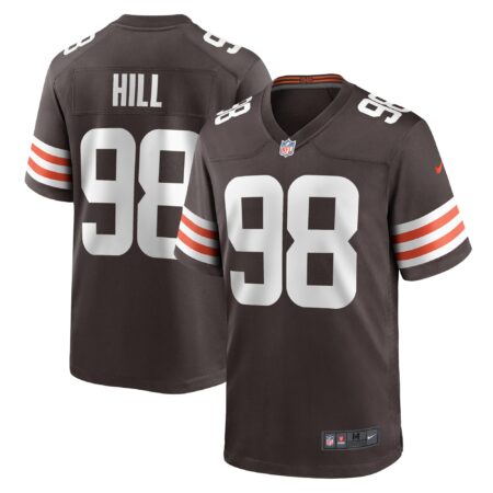 Trysten Hill Cleveland Browns Game Jersey - Brown