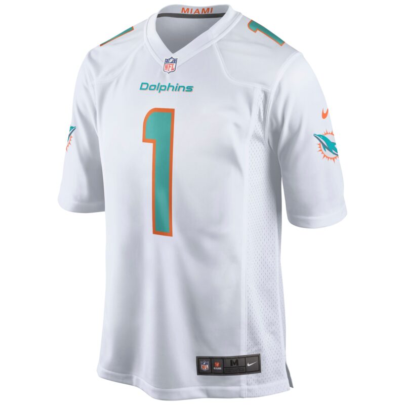 Tua Tagovailoa Miami Dolphins Game Jersey - White - Image 2