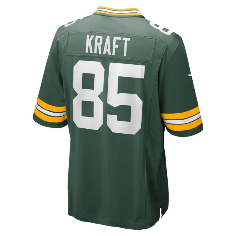 Tucker Kraft Green Bay Packers Game Jersey - Green - Image 3