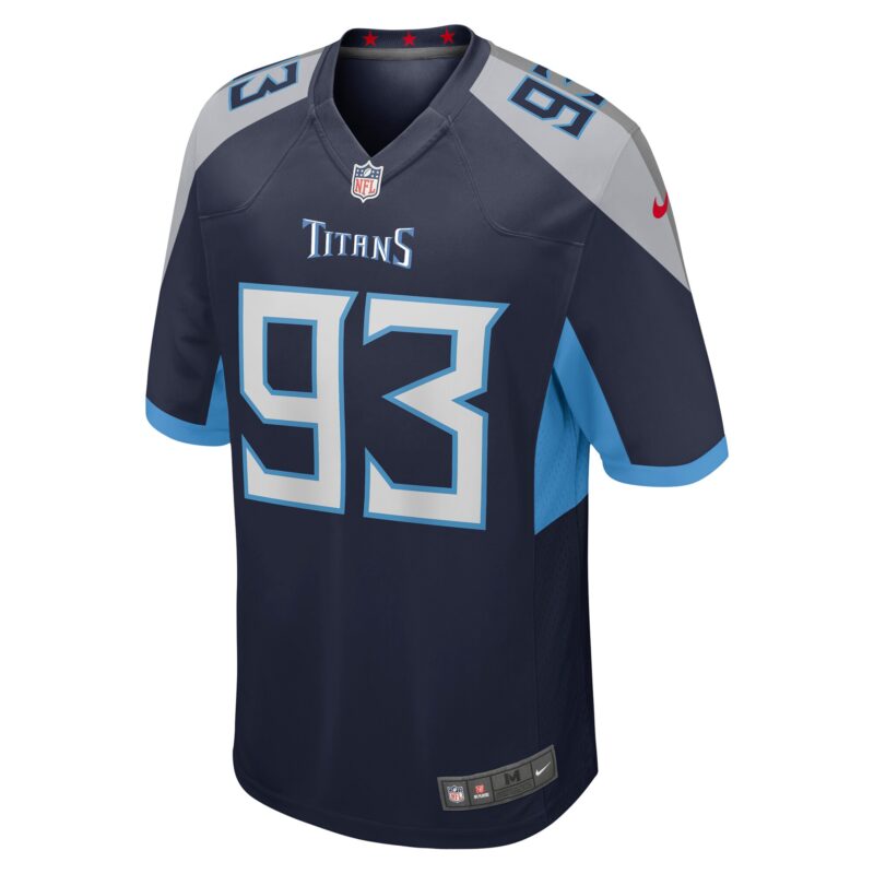 T'Vondre Sweat Tennessee Titans Team Game Jersey - Navy - Image 2